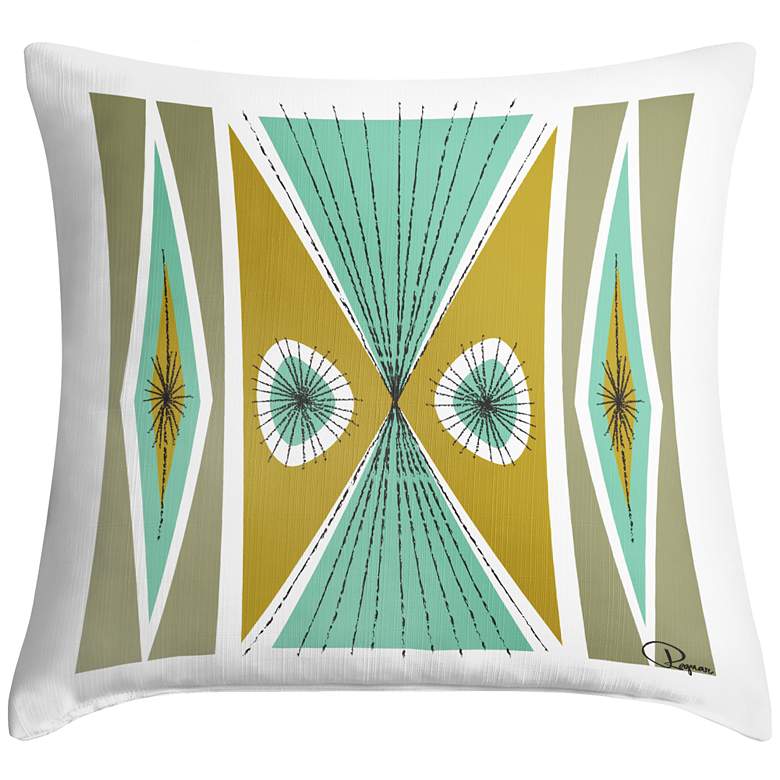 Image 1 Vernaculis III 18 inch Square Throw Pillow