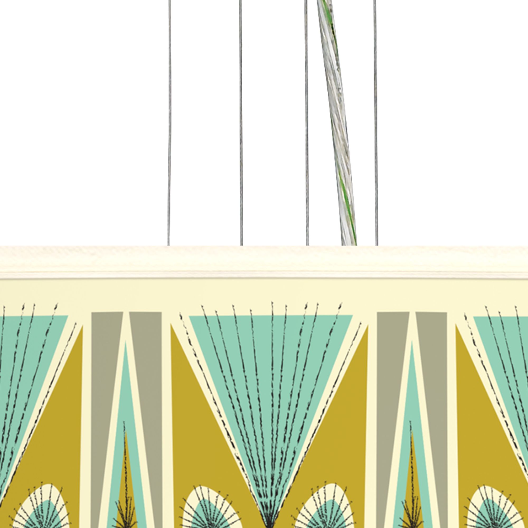 Image 2 Vernaculis III Giclee 24" Wide 4-Light Pendant Chandelier more views