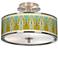 Vernaculis III Giclee Glow 14" Wide Ceiling Light