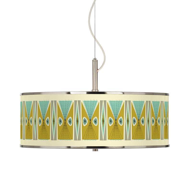 Image 1 Vernaculis III Giclee Glow 20" Wide Pendant Light