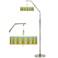 Vernaculis III Giclee Shade Arc Floor Lamp