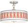 Vernaculis VI Giclee 16" Wide Semi-Flush Ceiling Light