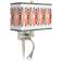 Vernaculis VI Giclee Glow LED Reading Light Plug-In Sconce