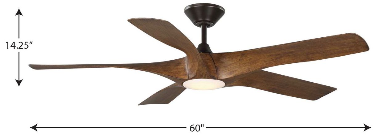 Image 7 Vernal Collection 60" LED Wi-Fi Indoor/Outdoor Smart DC Ceiling Fan more views