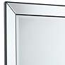 2_Verne Matte Black 24" x 38" Rectangular Wall Mirrors Set of 2 more views