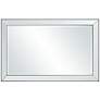 4_Verne Matte Black 24" x 38" Rectangular Wall Mirrors Set of 2 more views