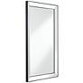 5_Verne Matte Black 24" x 38" Rectangular Wall Mirrors Set of 2 more views