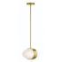Verona 13" Wide 2-Light Light Antique Brass LED Pendant