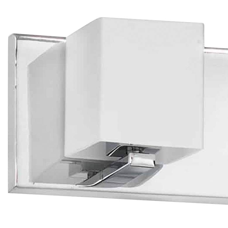 Image 3 Verona 19"W Electroplated Polished Chrome 3-Light Bath Light more views
