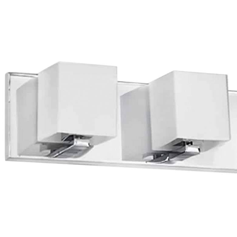 Image 3 Verona 29 1/2" Wide Polished Chrome 5-Light Bath Light more views