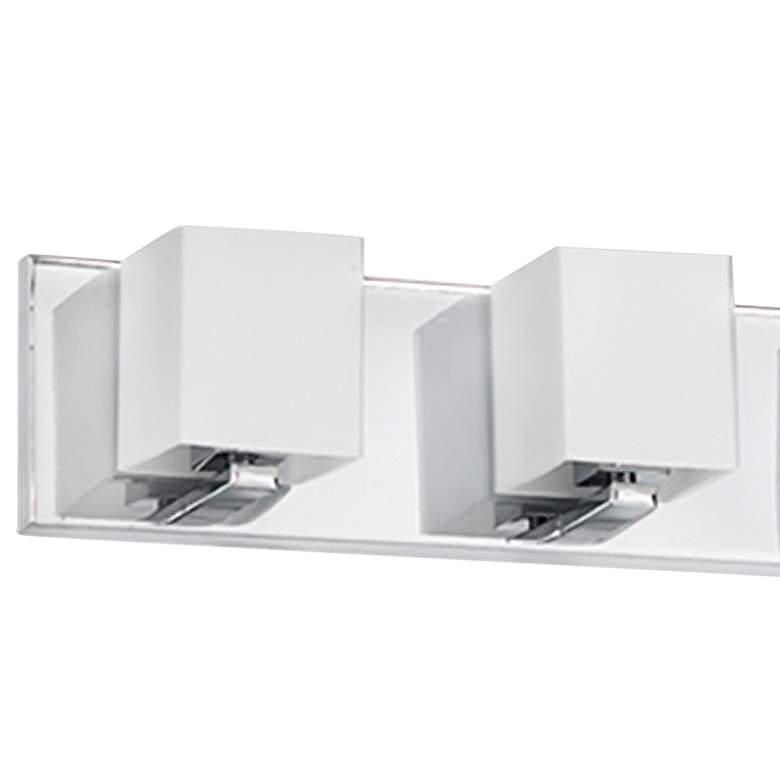 Image 3 Verona 35 1/2" Wide Polished Chrome 6-Light Bath Light more views