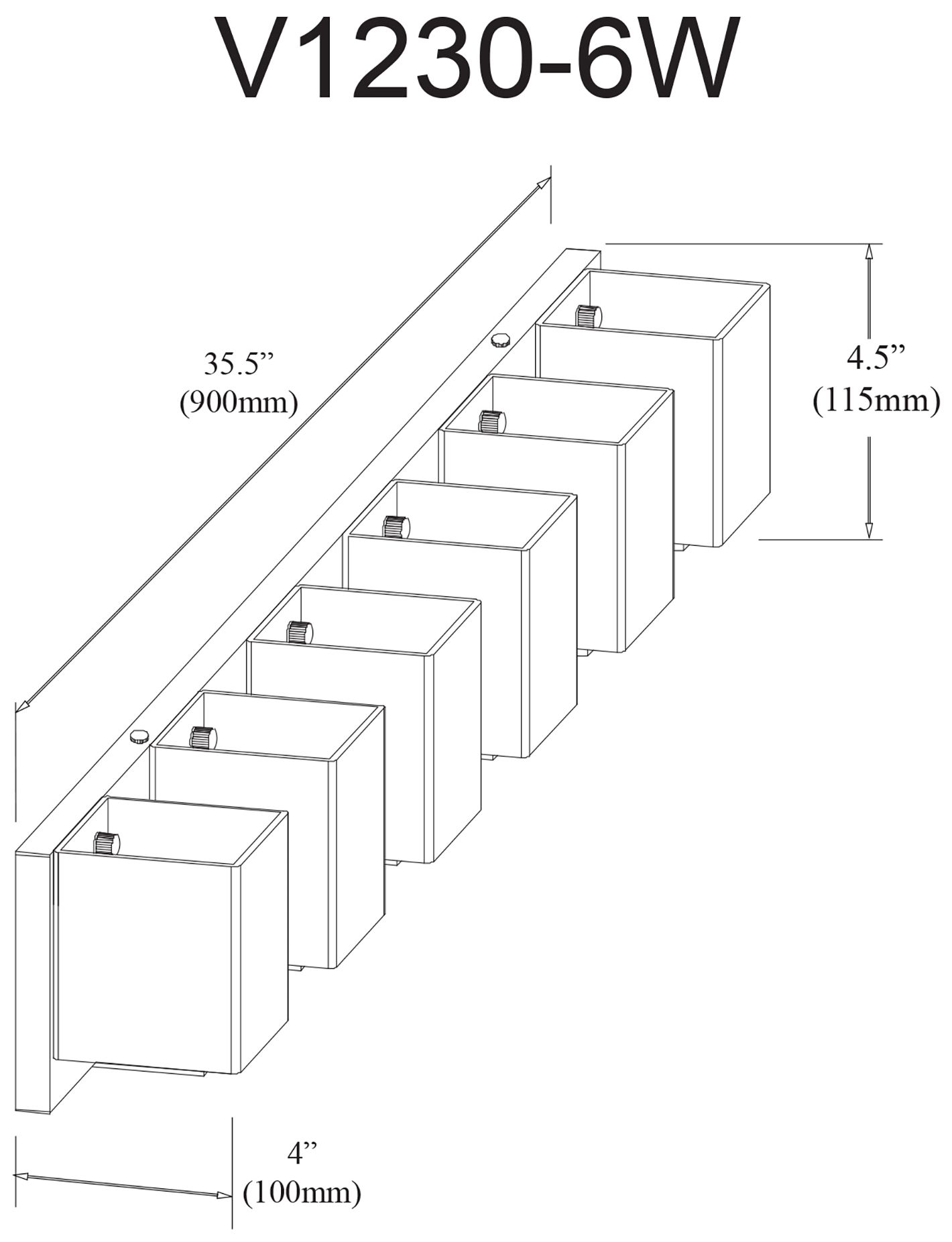 Image 5 Verona 35 1/2"W Electroplated Aged Brass 6-Light Bath Light more views