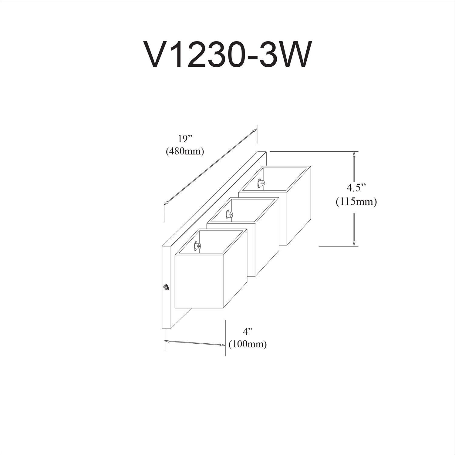 Image 3 Verona 4.5" High Matte Black Wall Sconce more views