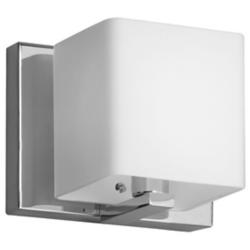 Verona 4 1/2" High Polished Chrome Wall Sconce