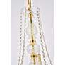 6_Verona 5 Lt Gold Chandelier Clear more views