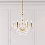 Thumbnail1 of Verona 6 Lt Gold Chandelier Clear