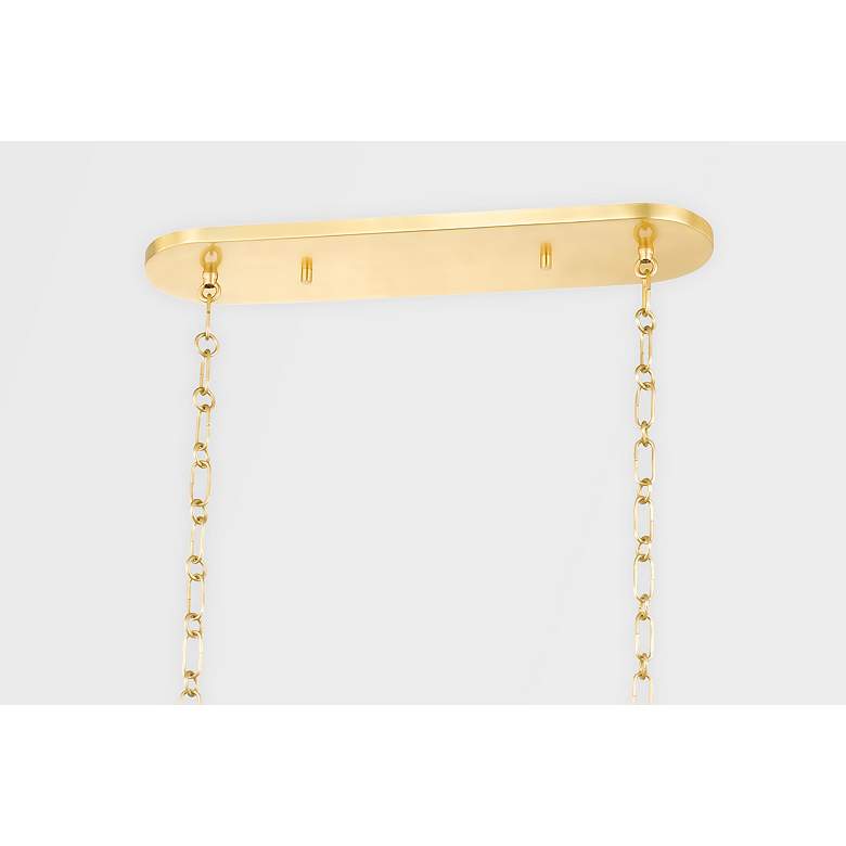 Image 5 Verona Beach 5 Light Linear Light - Aged Brass more views