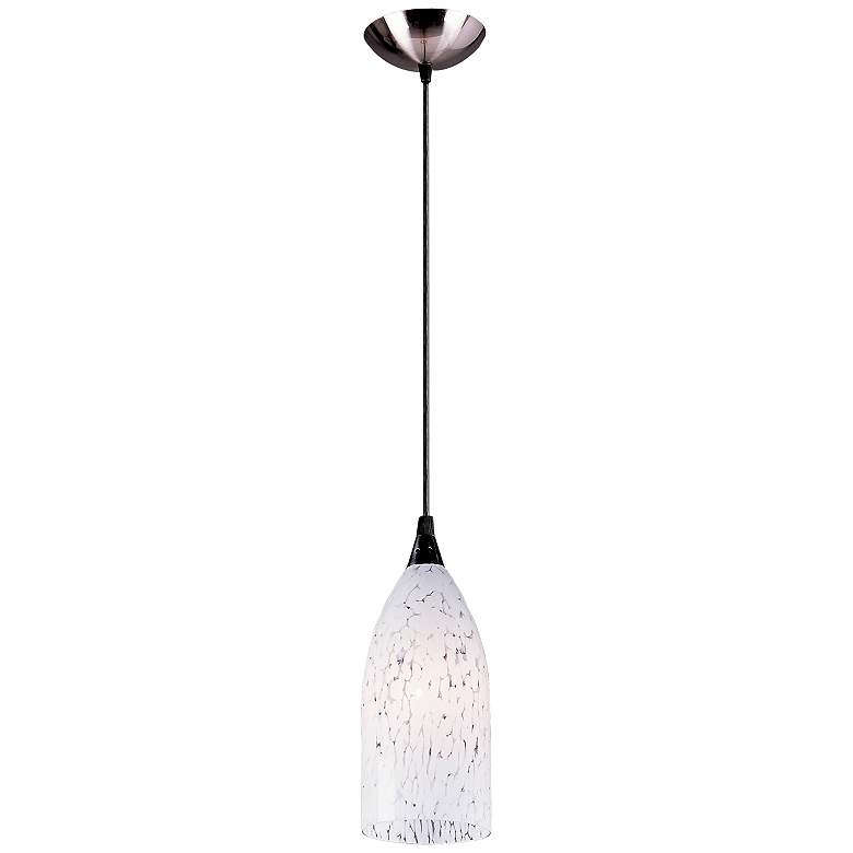 Image 2 Verona Collection Snow White Mini Pendant Chandelier