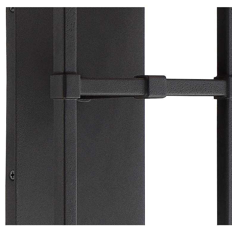 Image 5 Veronica 16 1/2" High Black Forged 2-Light Wall Sconce more views