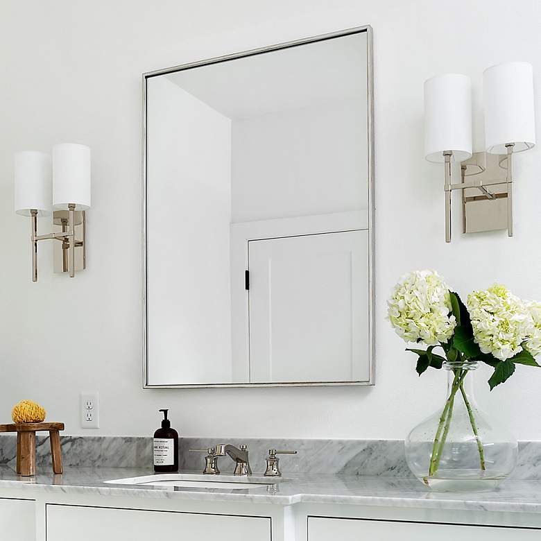 Image 6 Veronica 16 1/2" High Polished Nickel 2-Light Wall Sconce more views