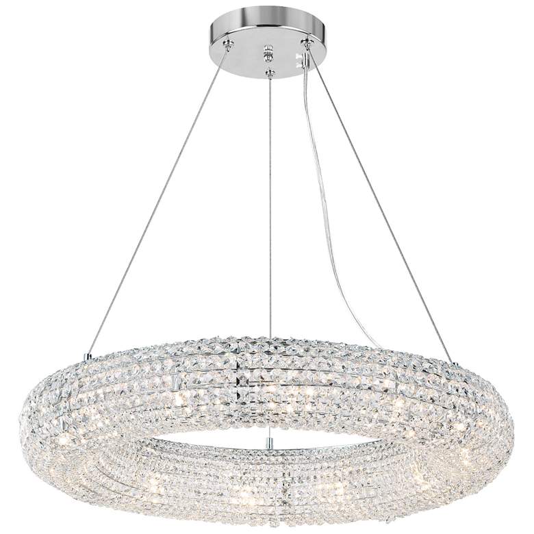 Image 1 Veronique 12 Light Chandelier With Chrome Finish