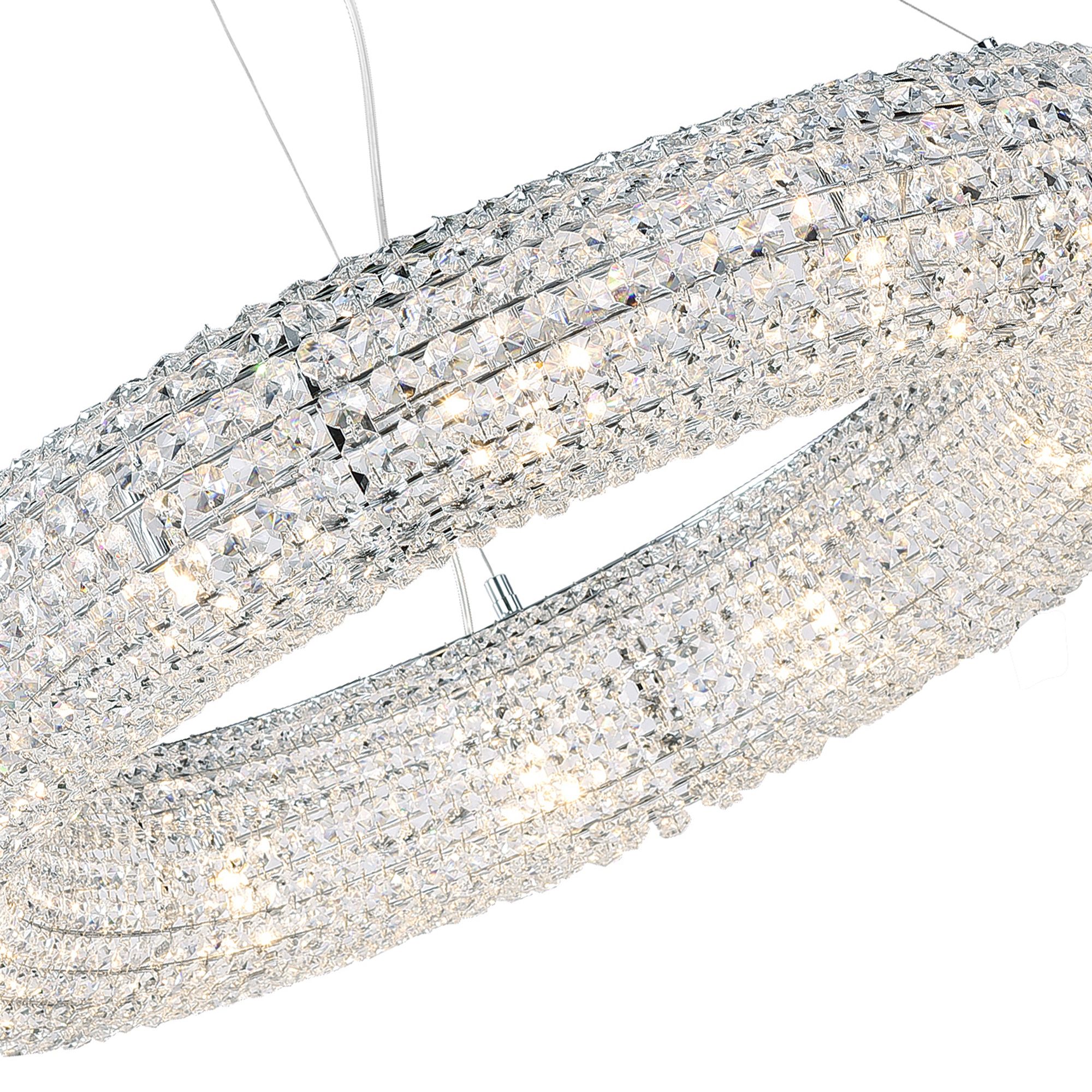 Image 2 Veronique 12 Light Chrome Chandelier more views