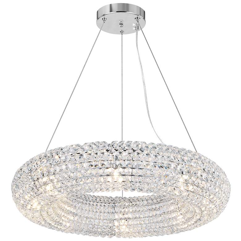 Image 1 Veronique 8 Light Chandelier With Chrome Finish