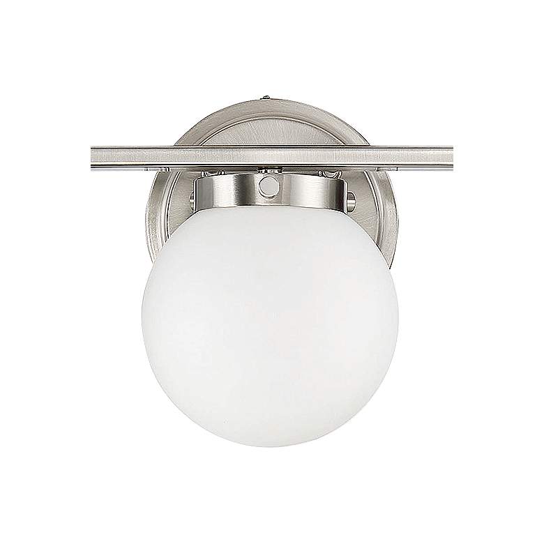 Image 2 Versa 24" Wide Brushed Nickel 3-Light Vanity Bath Light more views