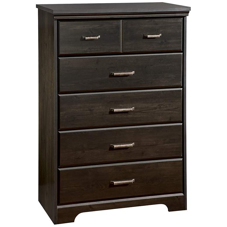 Image 1 Versa Collection Ebony 5-Drawer Chest