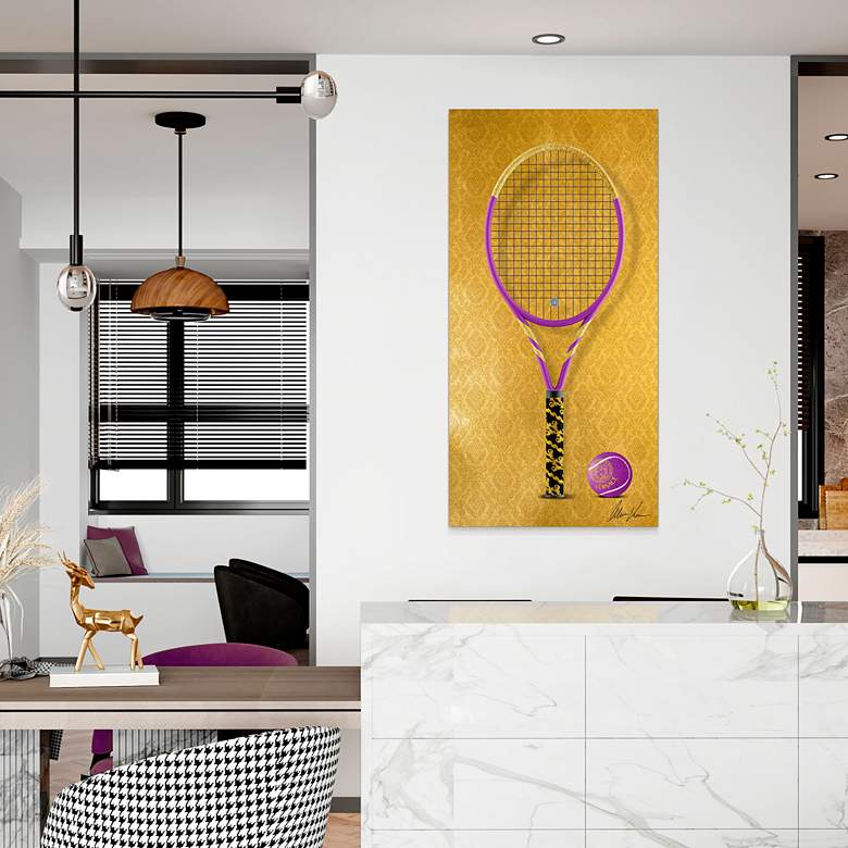 Image 3 Versa Louis Litton Racket 24 inch x 48 inch 2-Piece Wall Art Set more views