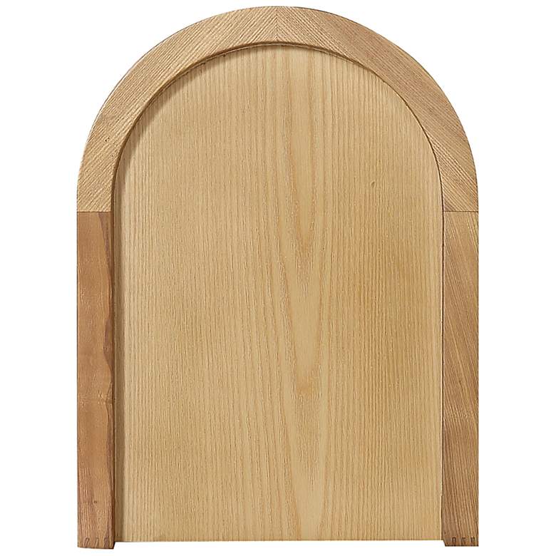 Image 4 Versailles 11 3/4" Wide Natural Wood End Tables Set of 2 more views