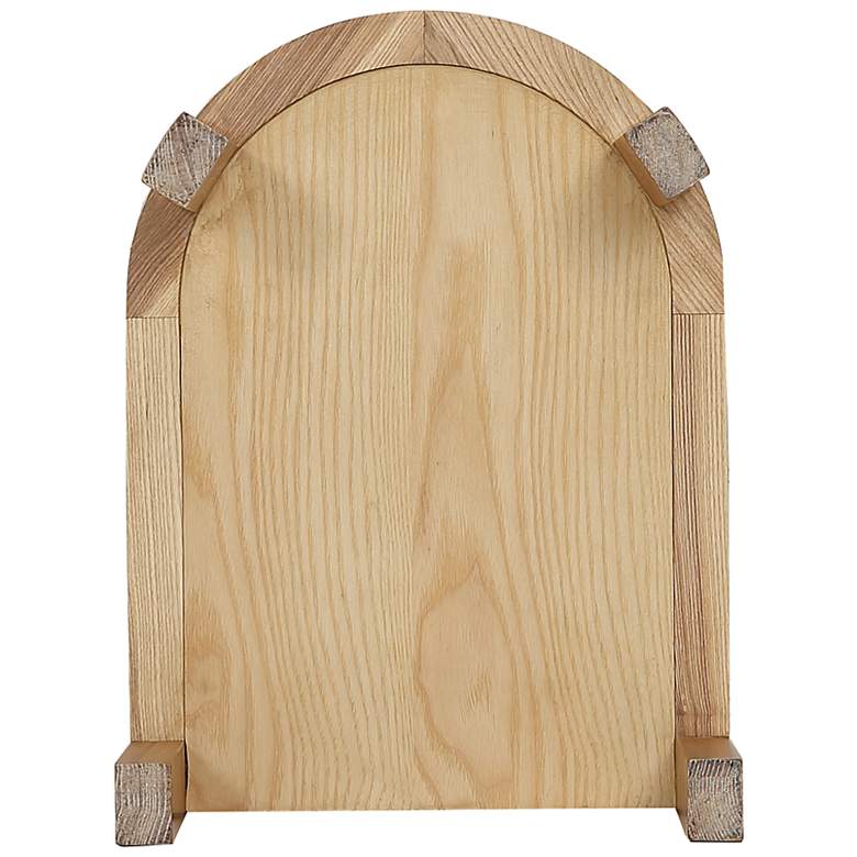 Image 5 Versailles 11 3/4" Wide Natural Wood End Tables Set of 2 more views