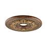 Thumbnail3 of Versailles 22.5-in x 22.5-in Verona Bronze Polyurethane Ceiling Medallion more views
