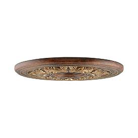 Image5 of Versailles 22.5-in x 22.5-in Verona Bronze Polyurethane Ceiling Medallion more views