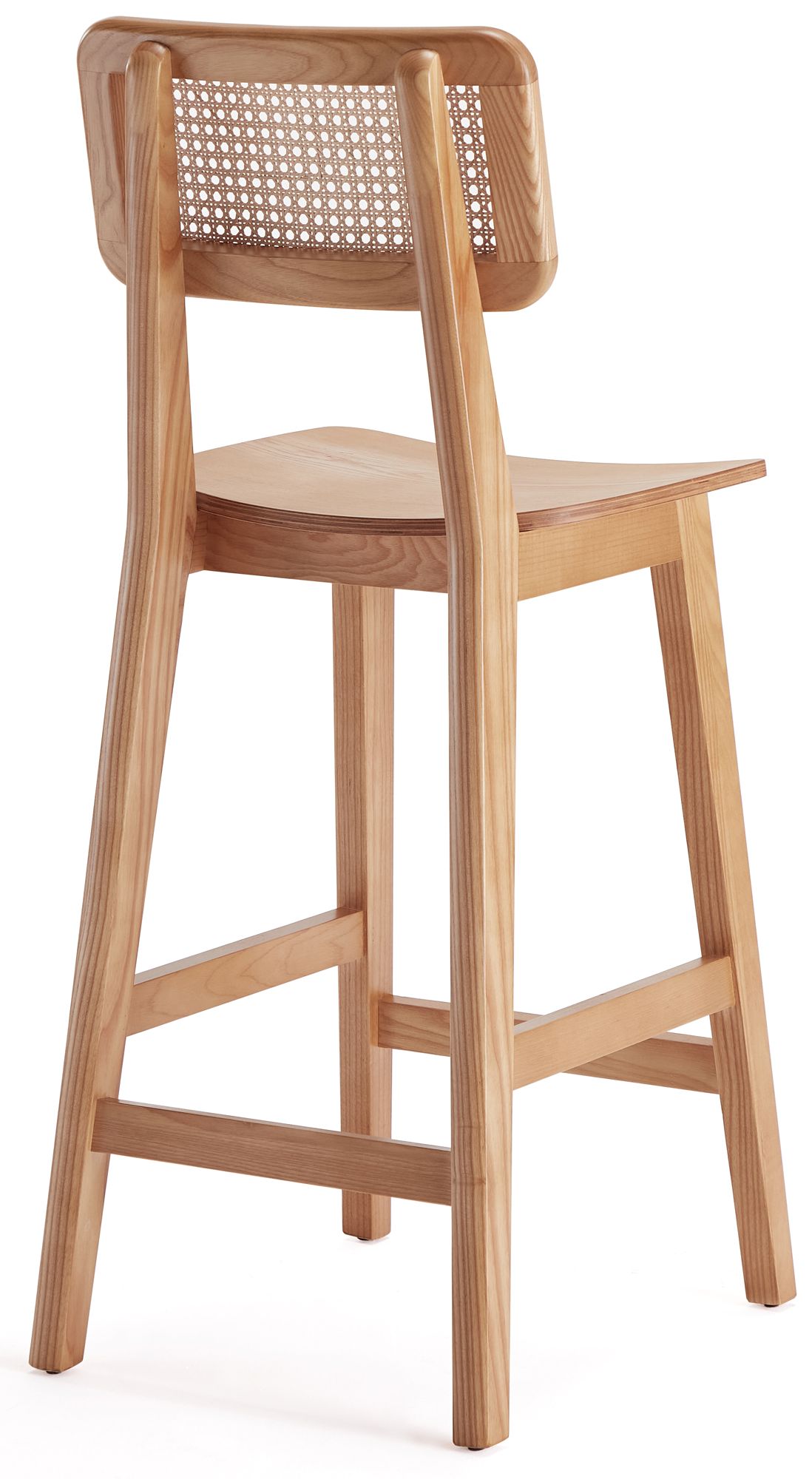 Versailles 26" Nature Wood Counter Stools Set of 2