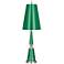 Versailles Emerald Lacquer Table Lamp with Emerald Shade