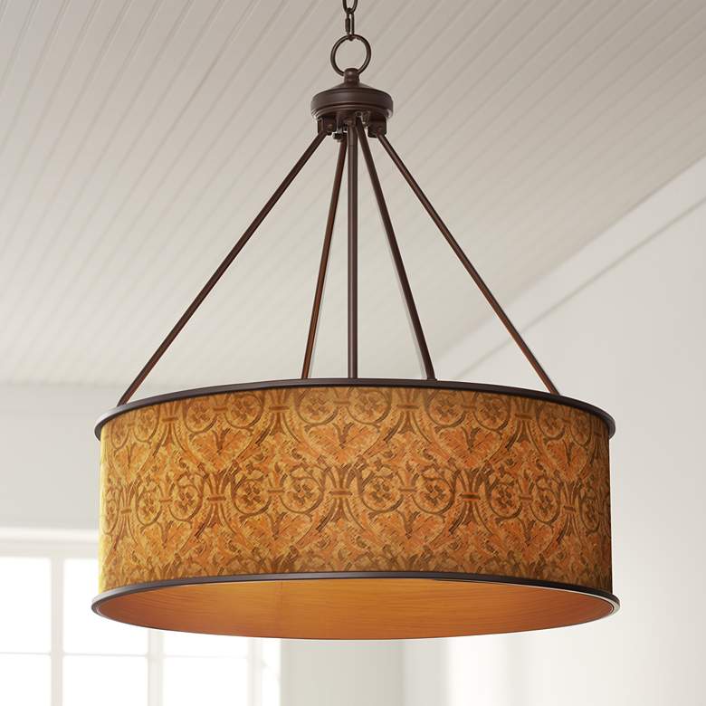 Image 1 Versailles Yulee Bronze Pendant Light