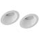 Verse 3" White LED Round Sloped for Fixed Downlights Set of 2