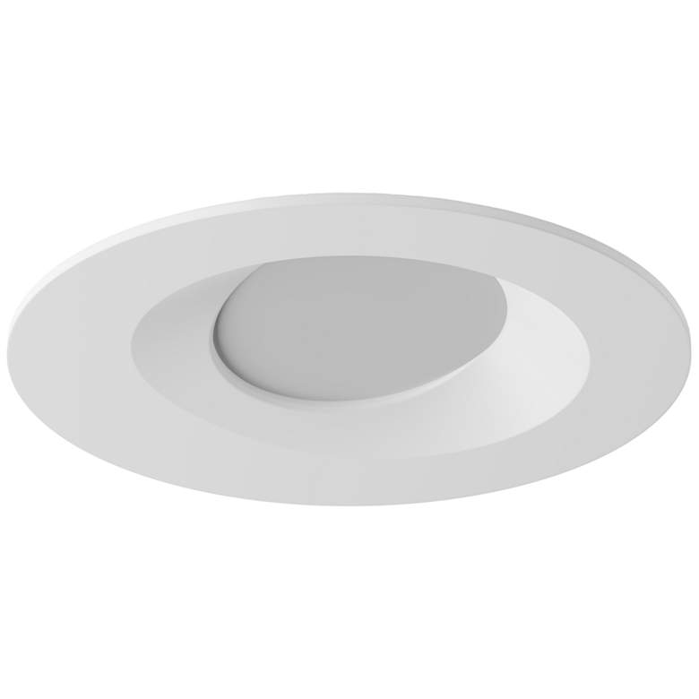 Image 1 Verse 3 inch White LED Round Trim for Wall Wash Downlight