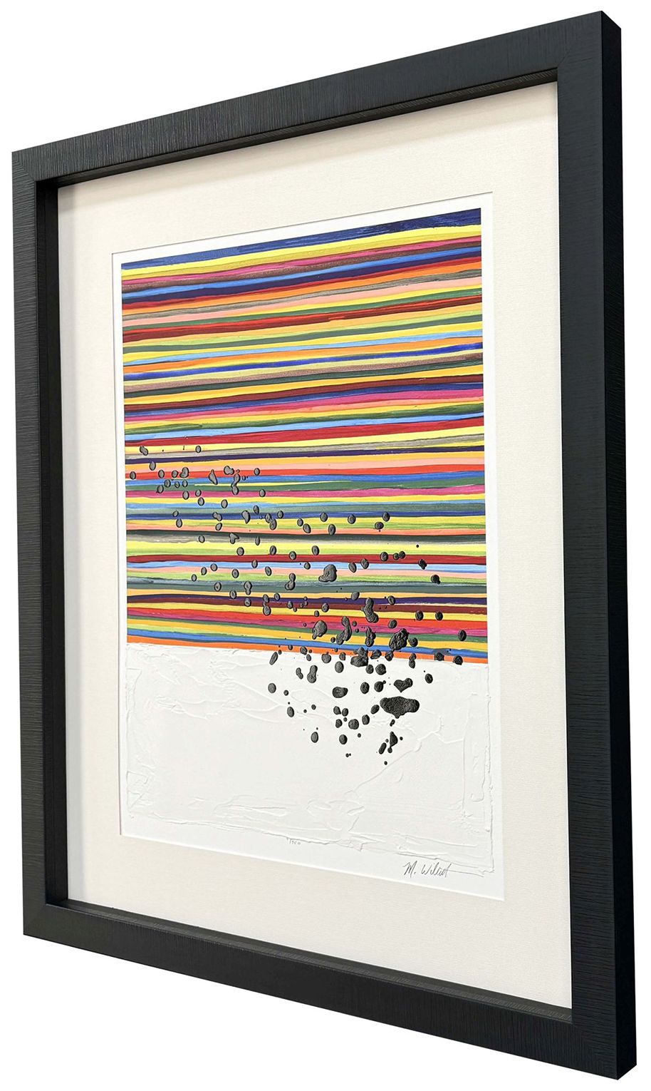 Image 3 Versicolor I 29"W x 35"H Framed Art more views