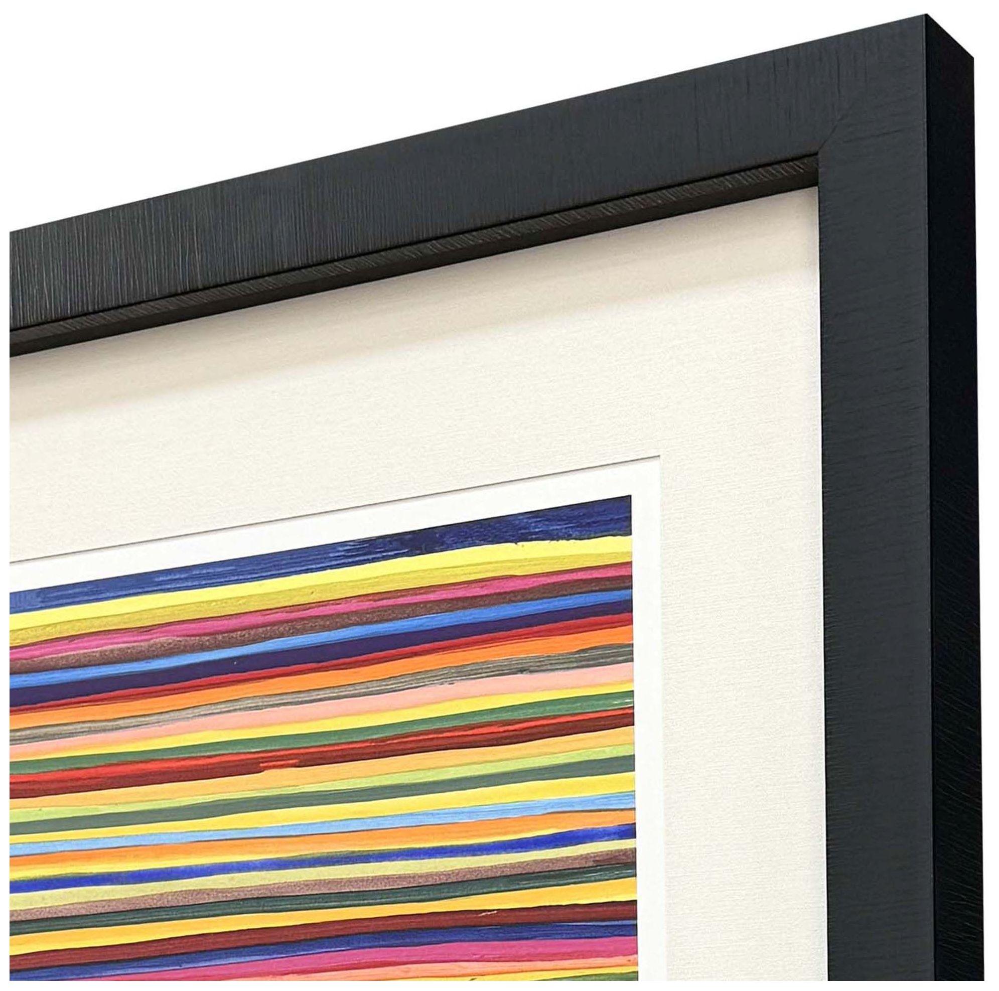 Image 4 Versicolor I 29"W x 35"H Framed Art more views