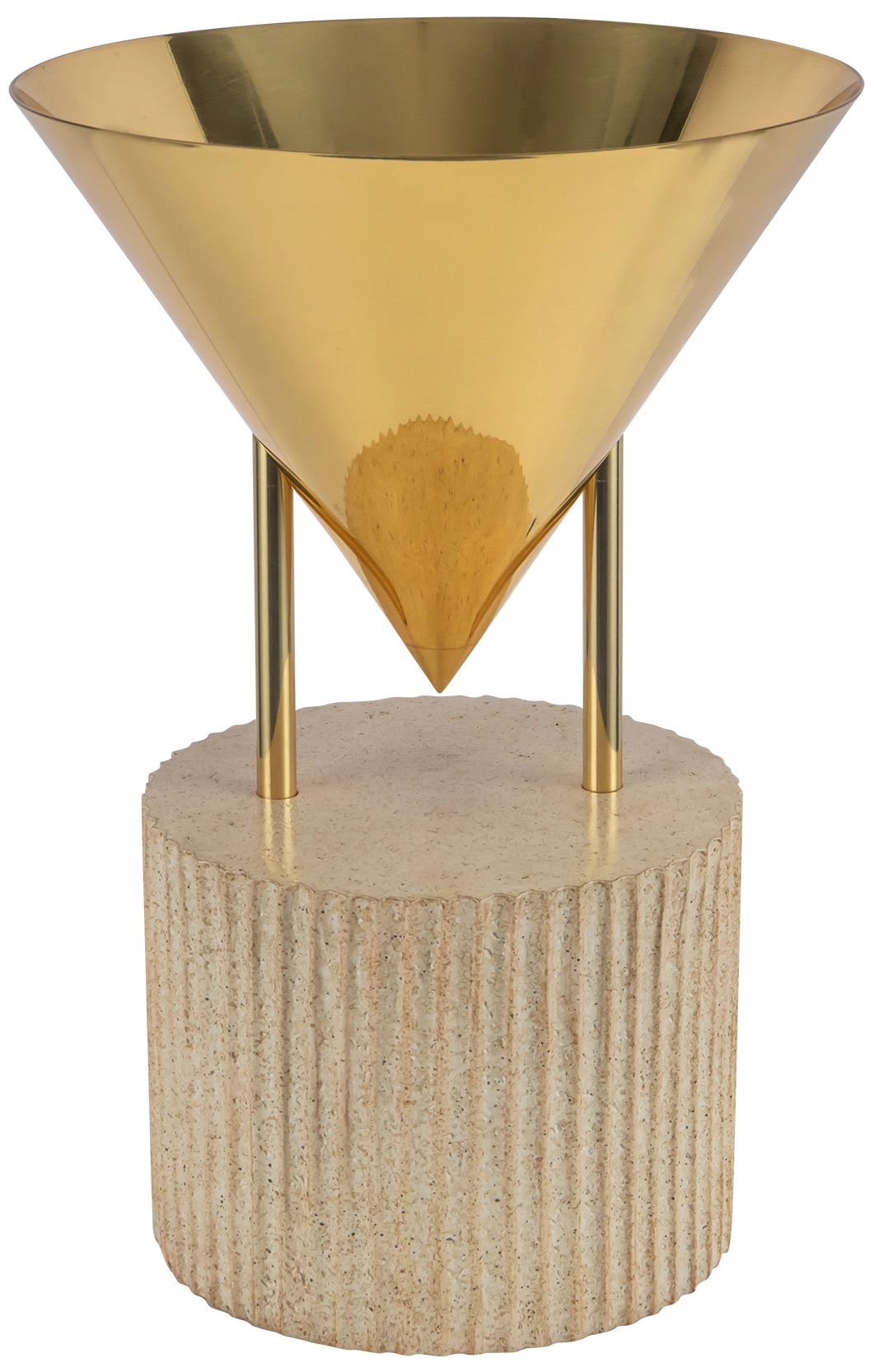 Image 6 Versus 15-in Patina Brass Table Lamp more views