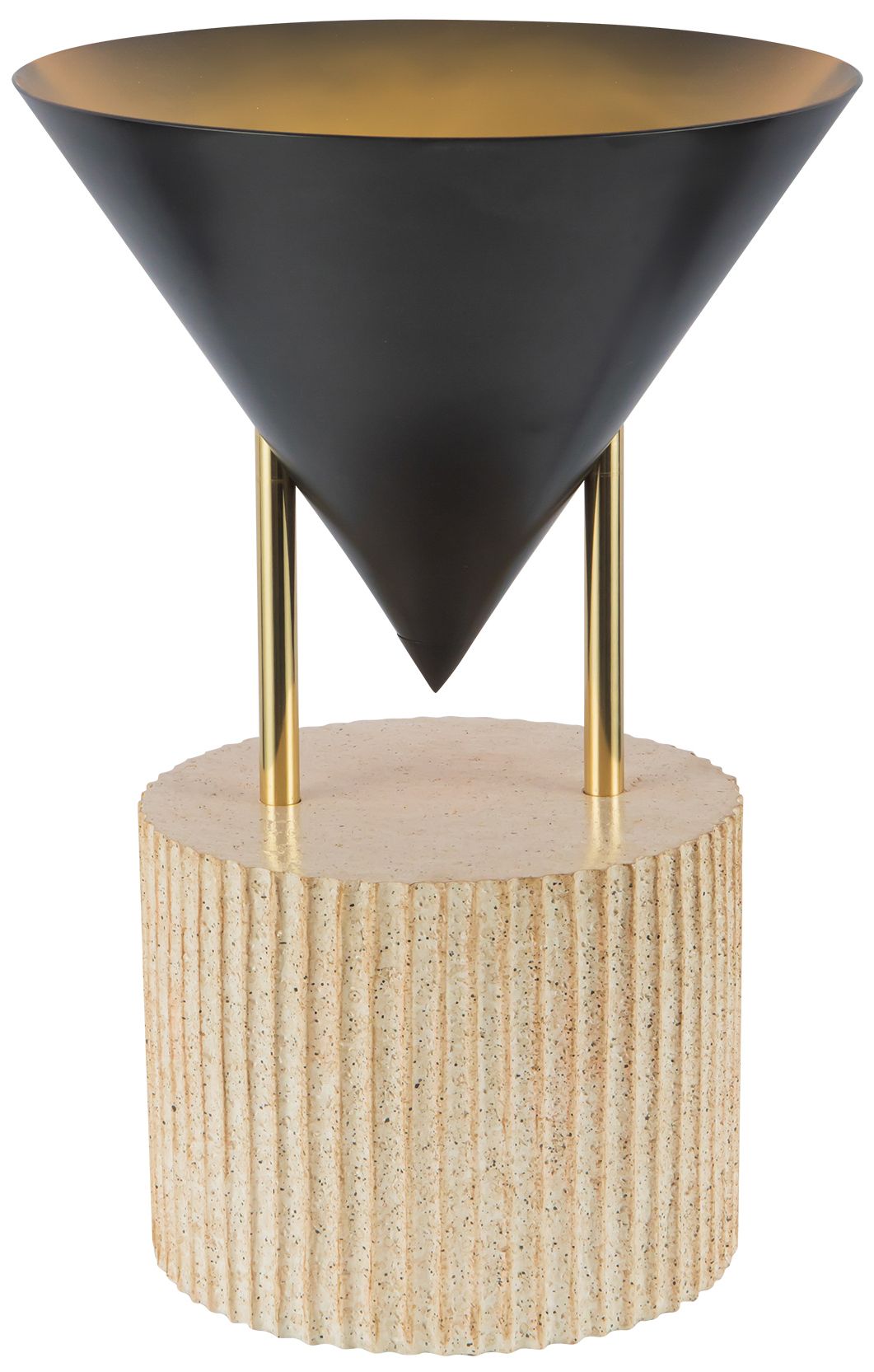 Versus 15-in Urban Bronze Table Lamp