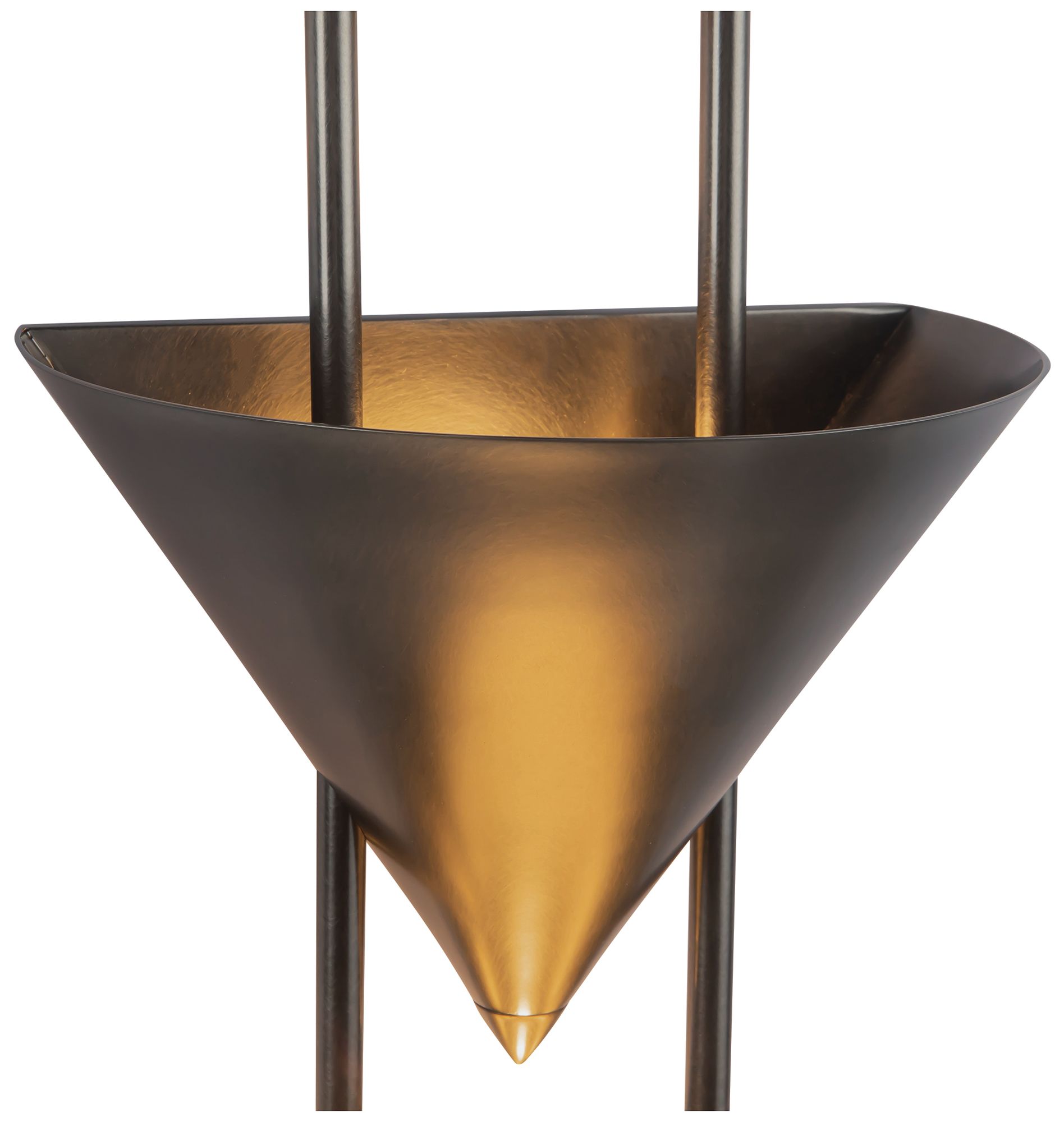 Image 5 Versus 28-in Aged Steel Wall Sconce more views