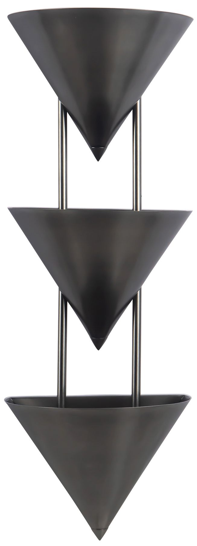 Image 6 Versus 28-in Aged Steel Wall Sconce more views