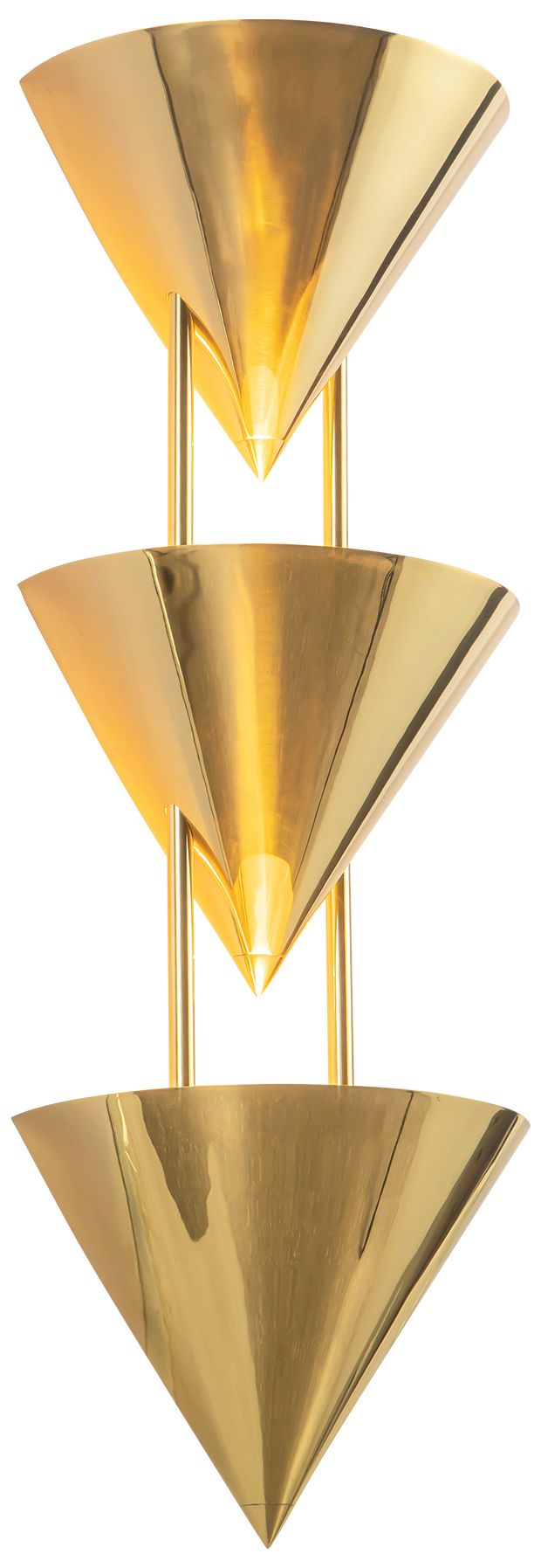 Image 3 Versus 28-in Patina Brass Wall Sconce more views