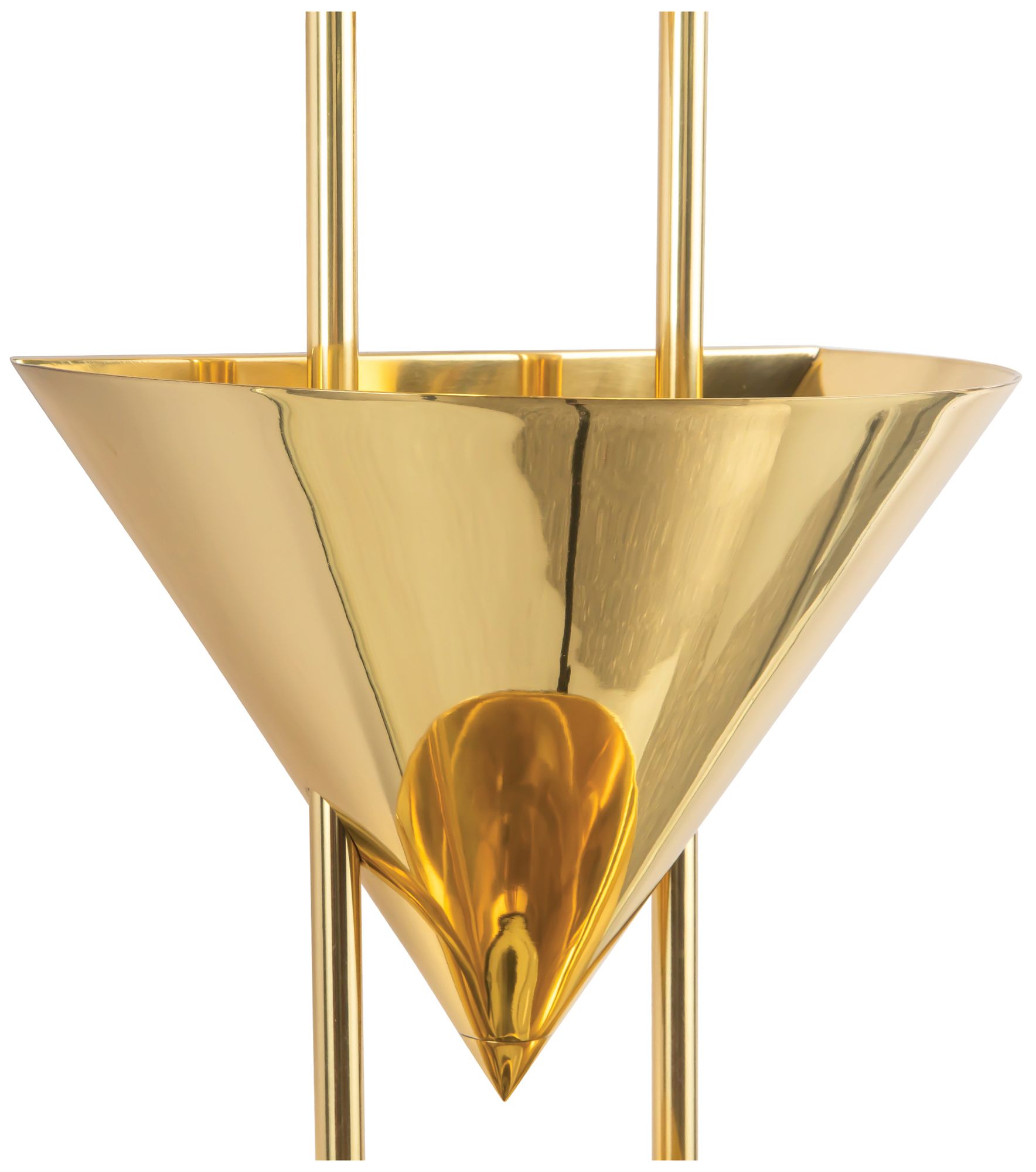 Image 4 Versus 28-in Patina Brass Wall Sconce more views