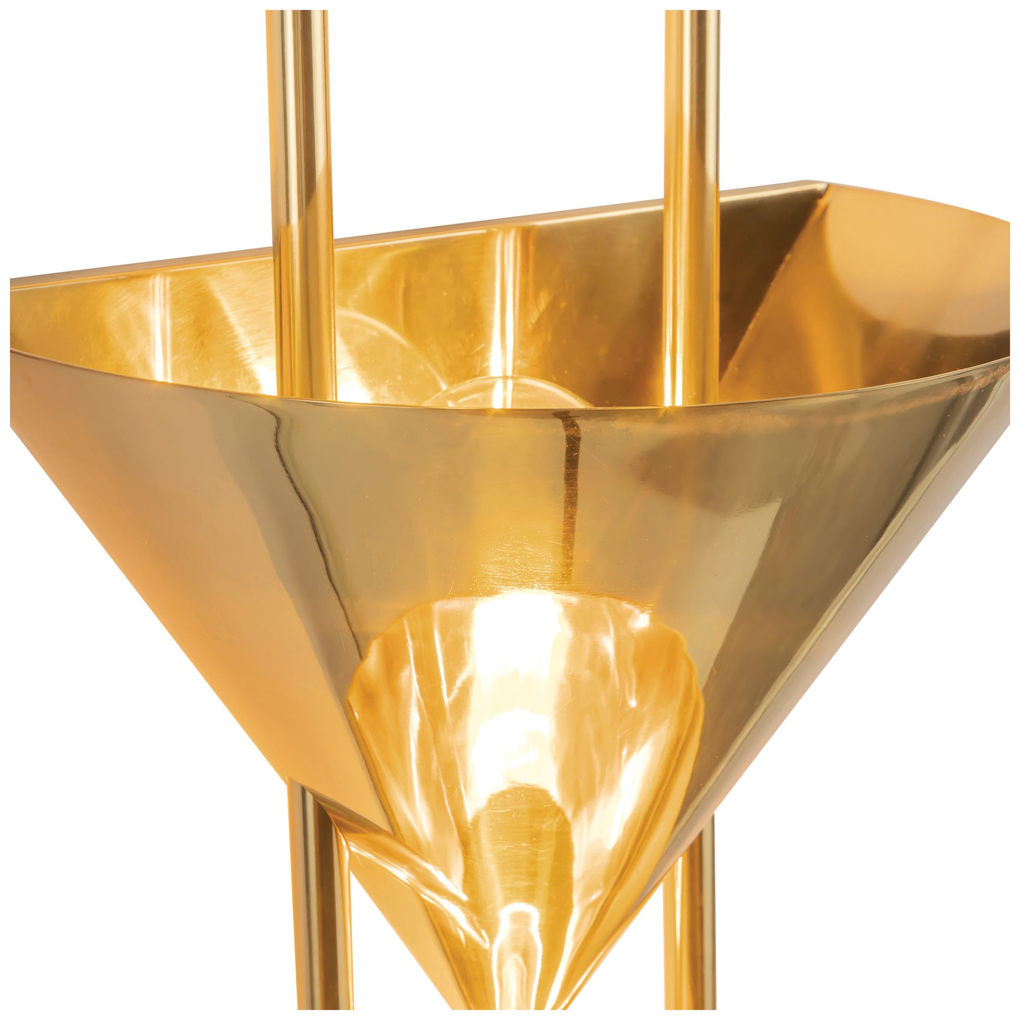 Image 5 Versus 28-in Patina Brass Wall Sconce more views