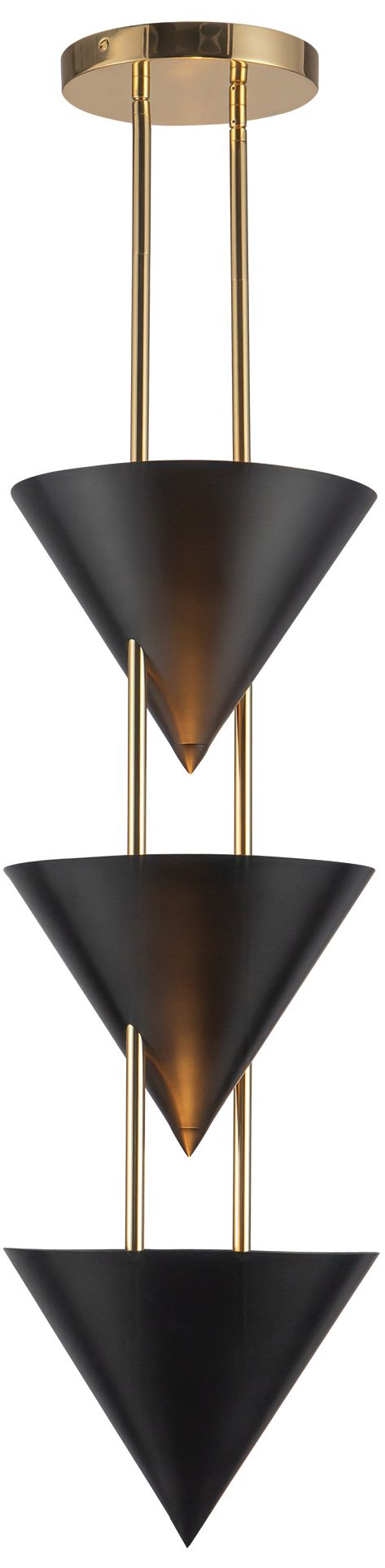 Image 3 Versus 28-in  Urban Bronze 3 Light Pendant more views