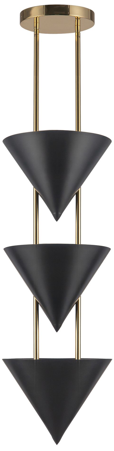 Image 6 Versus 28-in  Urban Bronze 3 Light Pendant more views